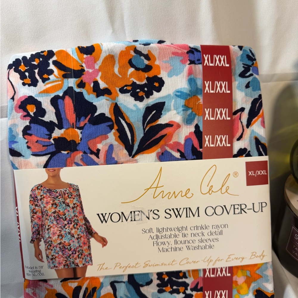Anne Cole women’s Swimming m Cover Up. NWT - Picture 2 of 6